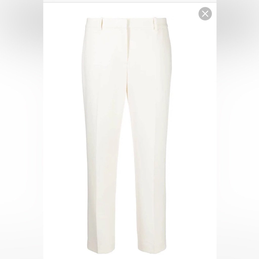 Nwt Theory White Pants.